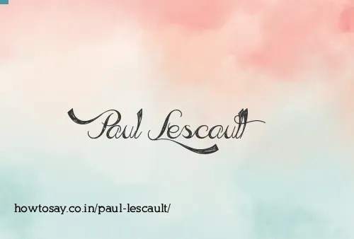 Paul Lescault