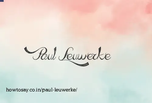 Paul Leuwerke