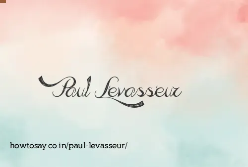 Paul Levasseur