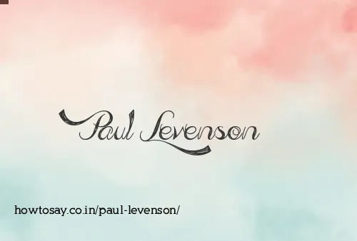 Paul Levenson