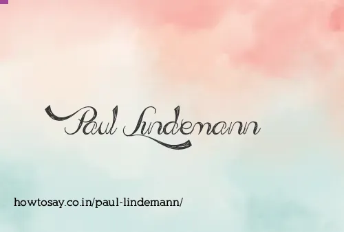 Paul Lindemann