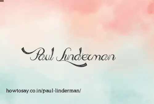 Paul Linderman