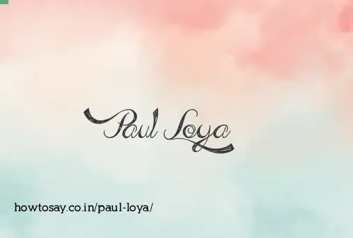 Paul Loya