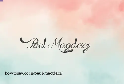 Paul Magdarz