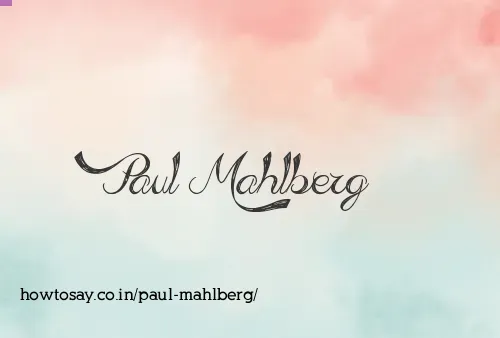Paul Mahlberg