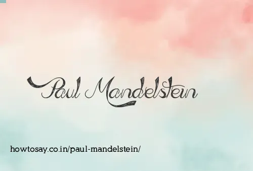 Paul Mandelstein