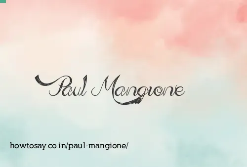 Paul Mangione