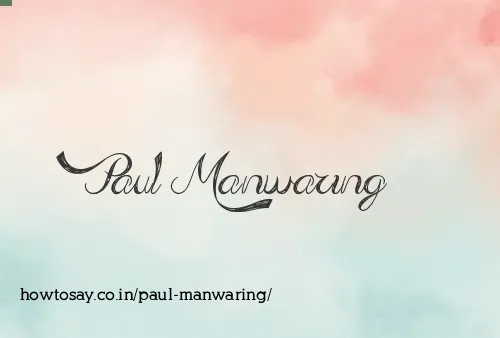 Paul Manwaring