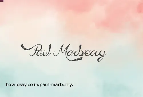 Paul Marberry