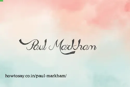 Paul Markham