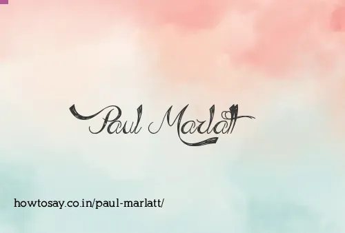 Paul Marlatt