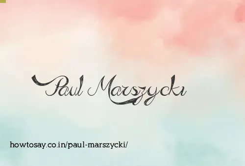 Paul Marszycki