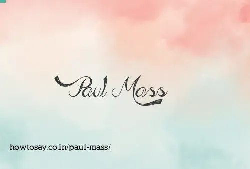 Paul Mass