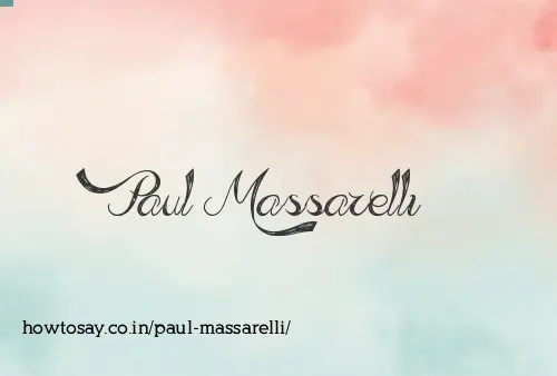 Paul Massarelli