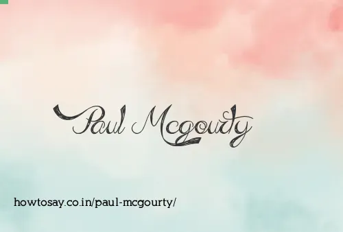 Paul Mcgourty
