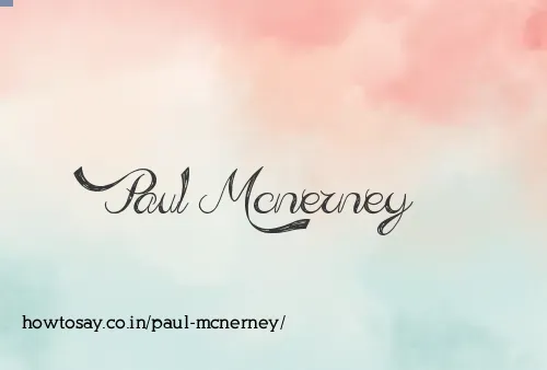 Paul Mcnerney