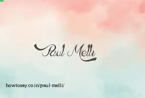 Paul Melli