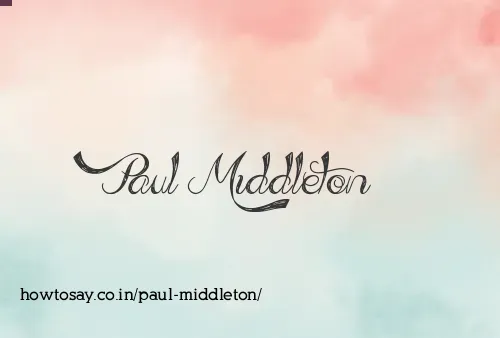 Paul Middleton