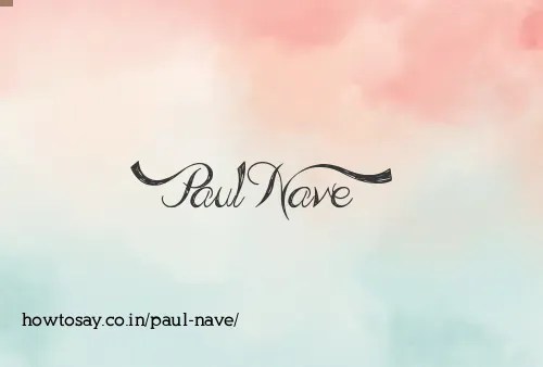 Paul Nave