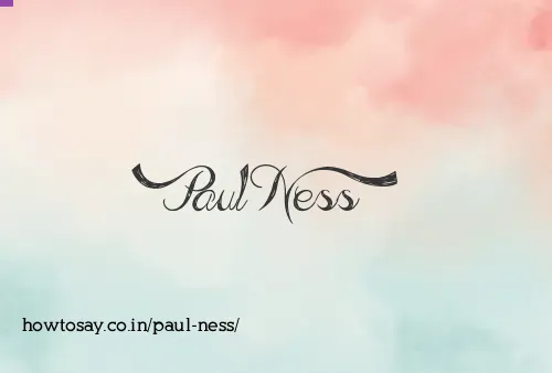 Paul Ness