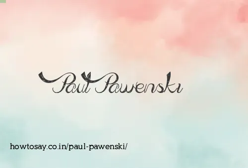 Paul Pawenski