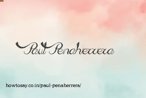 Paul Penaherrera