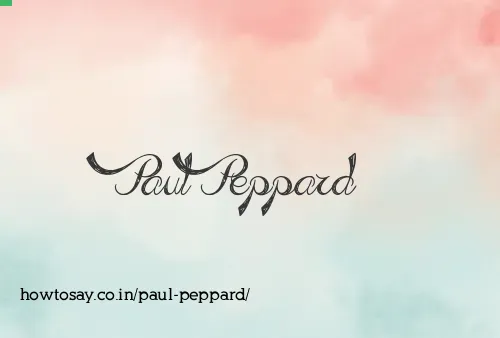Paul Peppard