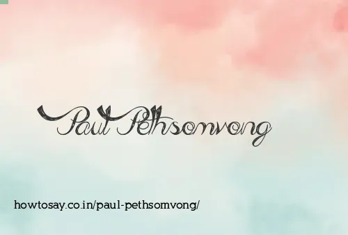 Paul Pethsomvong