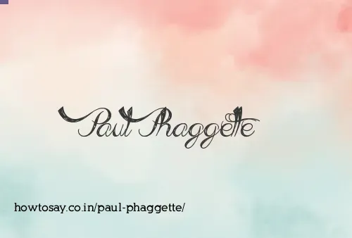 Paul Phaggette