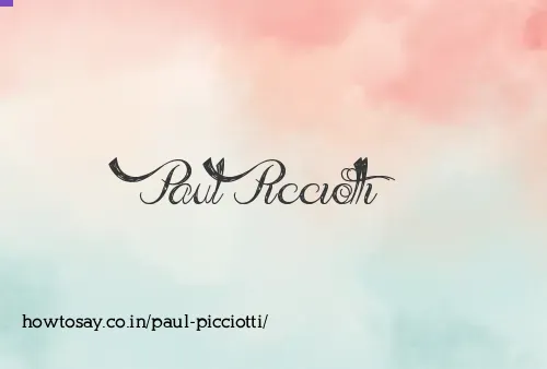 Paul Picciotti