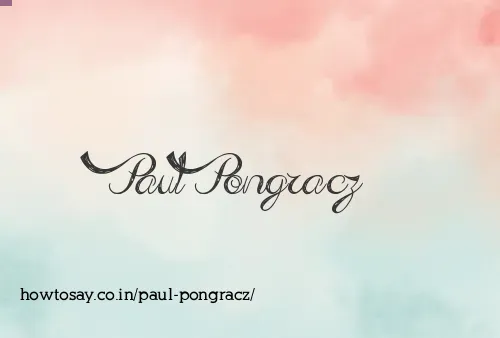 Paul Pongracz