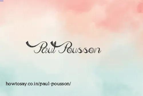 Paul Pousson