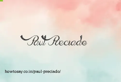 Paul Preciado