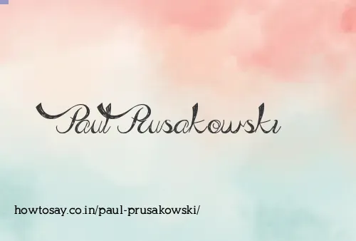 Paul Prusakowski