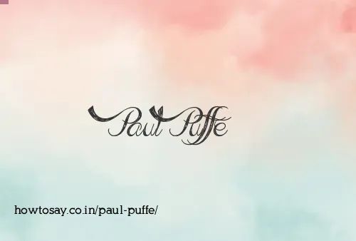 Paul Puffe
