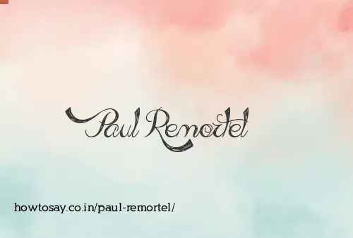 Paul Remortel