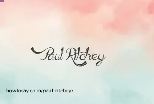 Paul Ritchey