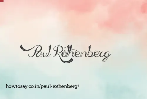 Paul Rothenberg