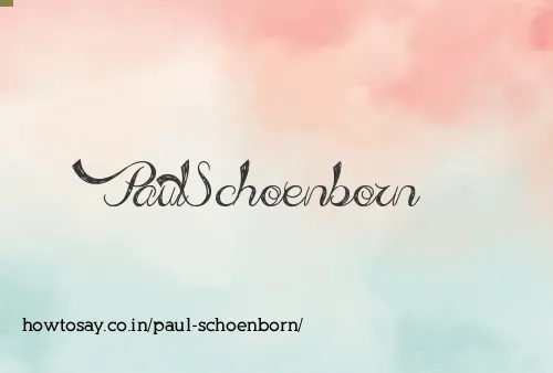 Paul Schoenborn