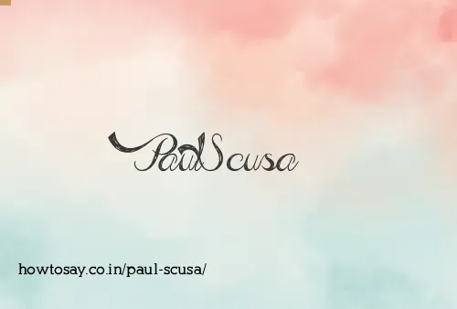 Paul Scusa