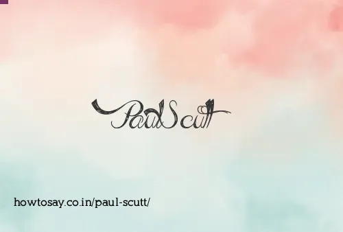 Paul Scutt