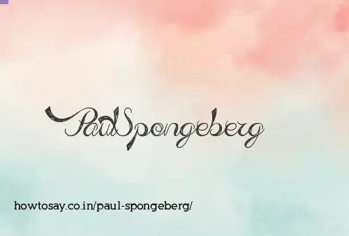Paul Spongeberg