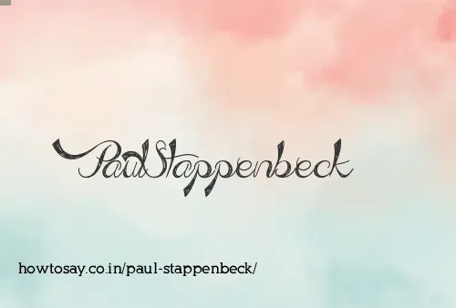 Paul Stappenbeck