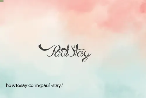 Paul Stay