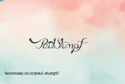 Paul Stumpf