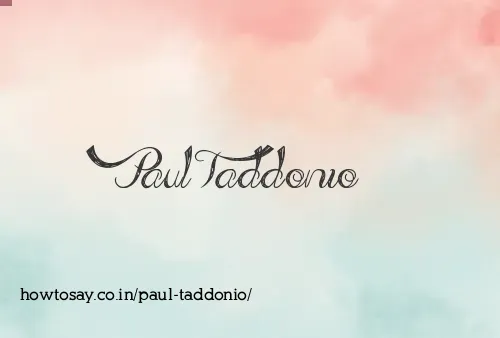 Paul Taddonio
