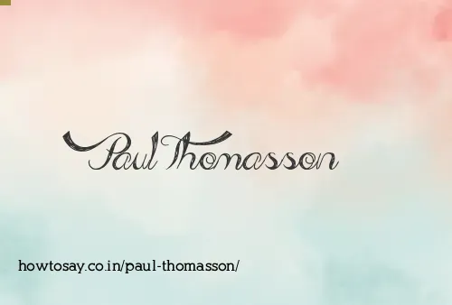 Paul Thomasson