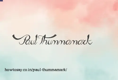 Paul Thummamark