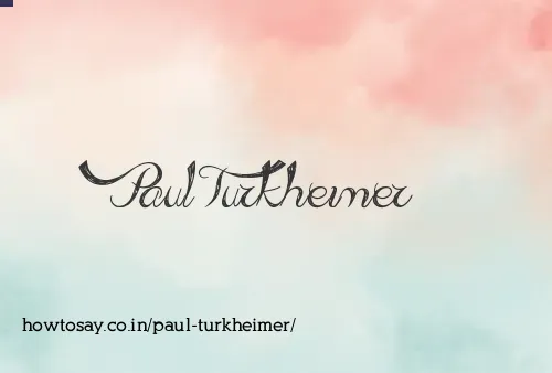 Paul Turkheimer