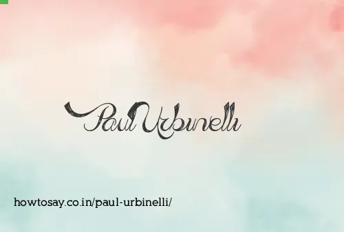 Paul Urbinelli